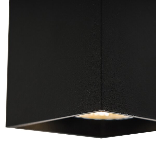 Faretto smart nero con WiFi GU10 - Qubo