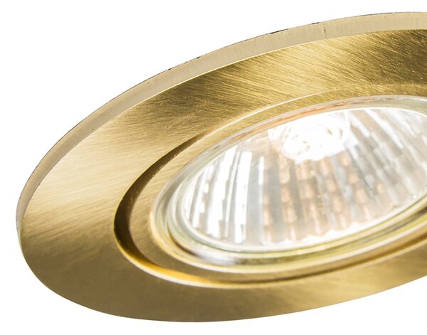 Faretto da incasso smart oro inclinabile con Wifi GU10 - Cisco