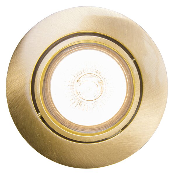 Faretto da incasso smart oro inclinabile con Wifi GU10 - Cisco