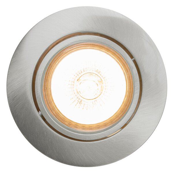 Faretto da incasso Smart in acciaio orientabile con Wifi GU10 - Cisco