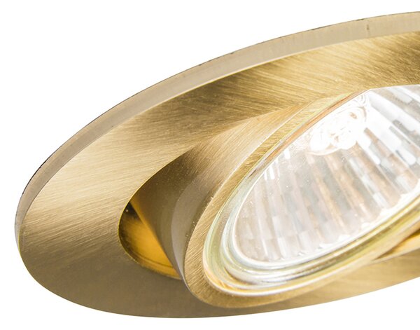 Faretto da incasso smart oro inclinabile con Wifi GU10 - Cisco