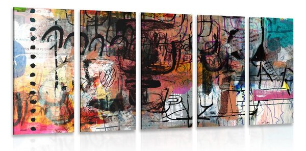 Quadri 5 pezzi – Arte di strada