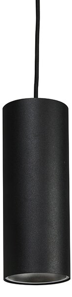 Lampada a sospensione di design nera - Tubo