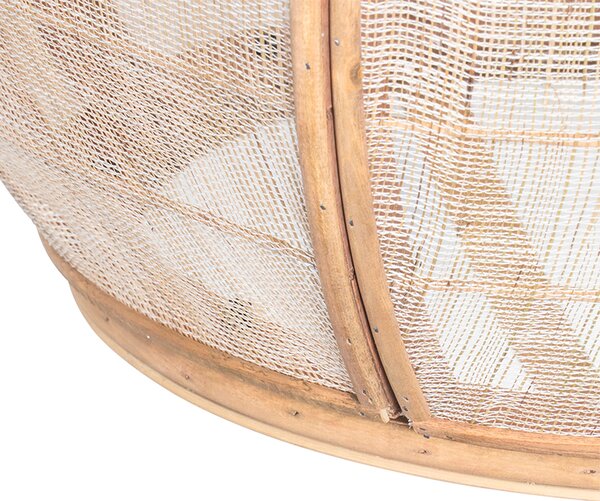 Lampada a sospensione orientale marrone 50 cm - Pascal