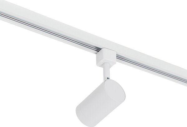 Sistema di illuminazione a binario moderno con 3 faretti bianco 1-Fase - Iconic Jeana