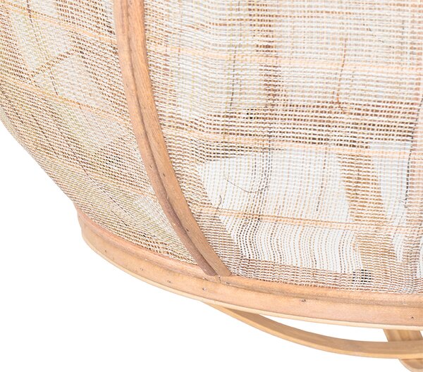 Lampada a sospensione orientale marrone 58 cm - Pascal