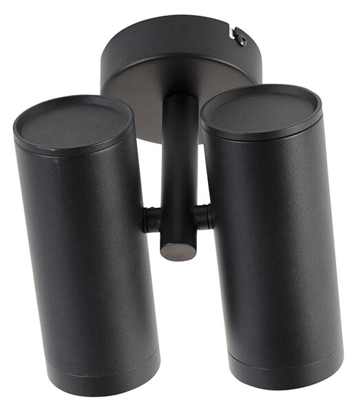 Faretto intelligente nero 2 luci con WiFi GU10 - Scopio Honey