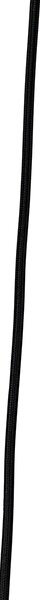 Lampada a sospensione rustica nera con paralume beige 50 cm - Combi 1