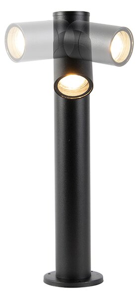 Lampada da esterno intelligente nera 45 cm regolabile con Wifi GU10 - Solo