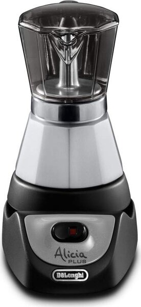 De Longhi Alicia EMKM 4 Caffettiera elettrica Moka 2 o 4 Tazze Caff Macinato in Polvere