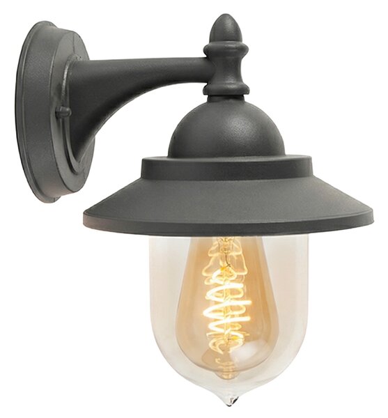 Lampada da parete per esterni intelligente grigio scuro incl. Wifi ST64 - Oxford