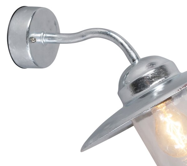 Lampada da parete per esterni in zinco IP44 - Monaco