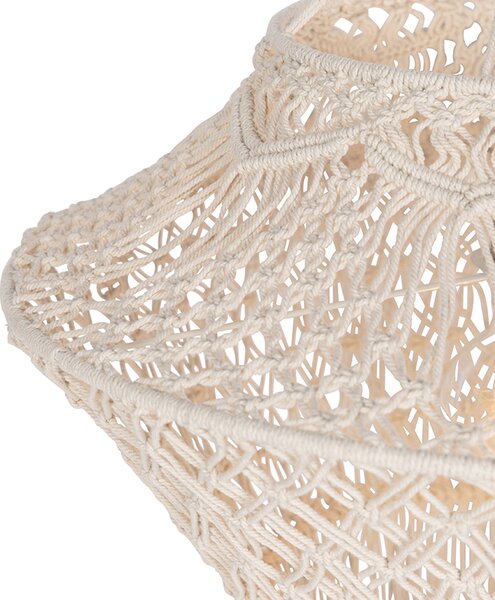 Paralume in macramè naturale 90 cm