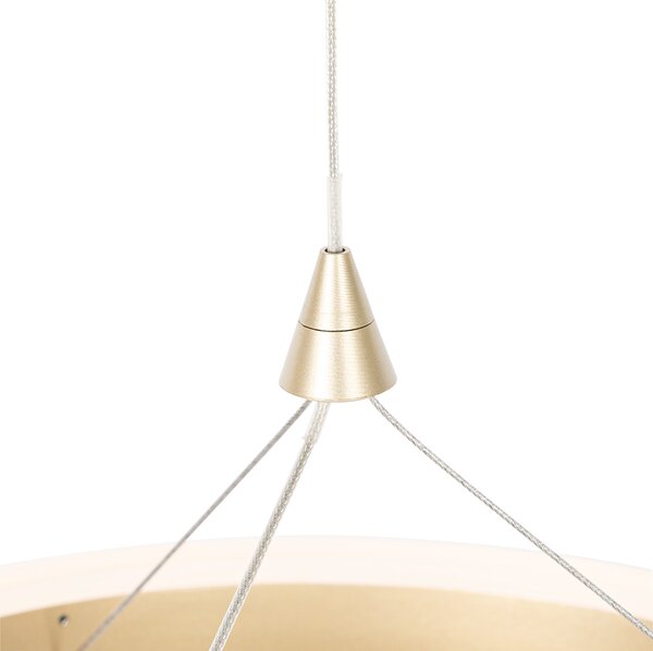 Lampada a sospensione in ottone 30 cm incl. LED dimmerabile a 3 step - Lyani