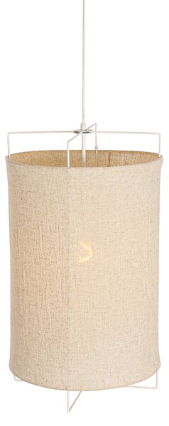 Lampada a sospensione di design beige - Rich