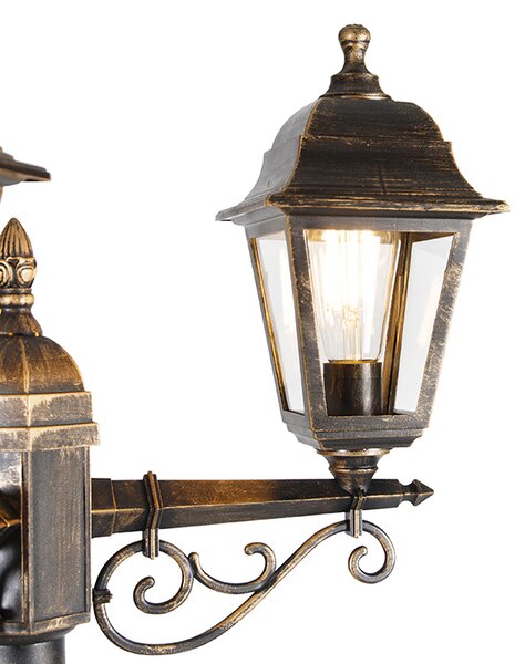 Lanterna classica oro antico 3 luci IP44 - Capital