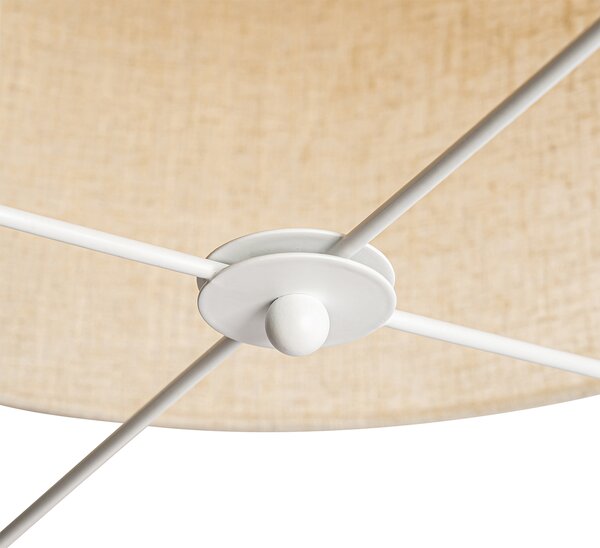 Lampada a sospensione di design beige - Rich