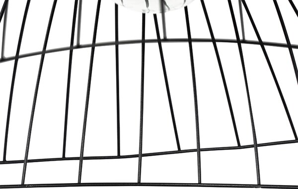 Lampada a sospensione di design nera 60 cm - Pua