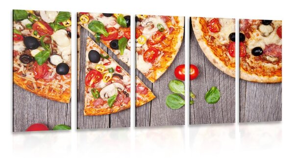 Quadri 5 pezzi – Pizza