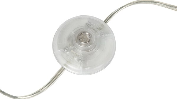 Lampada da terra a treppiede in legno bianco con paralume bianco 50 cm - Puros