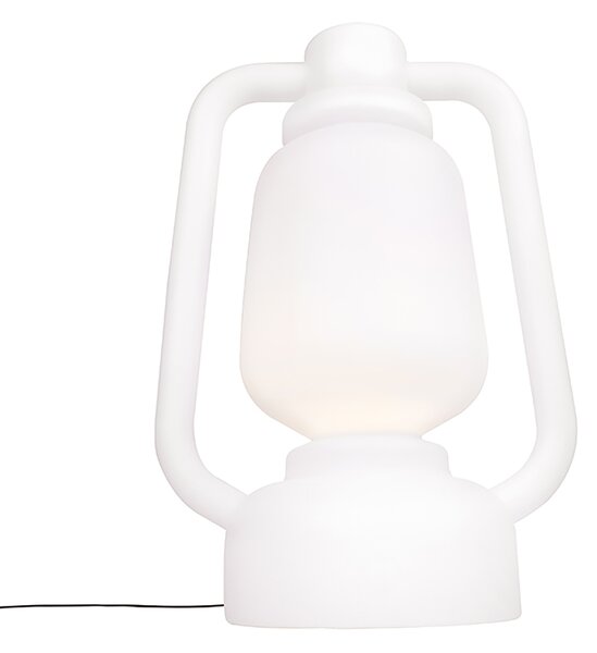 Lampada da terra intelligente bianca 110 cm con Wi-Fi G95 - Storm Extra Large