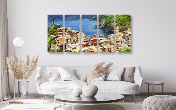 Quadri 5 pezzi – Costa d'Italia