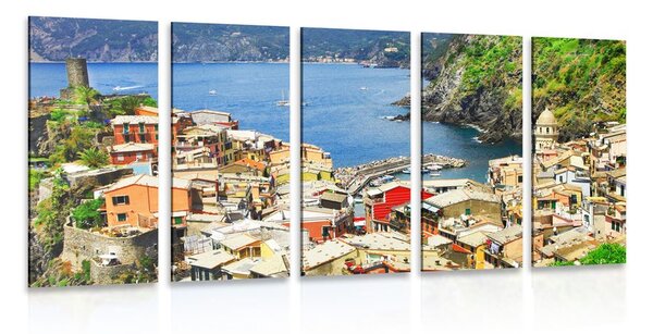 Quadri 5 pezzi – Costa d'Italia