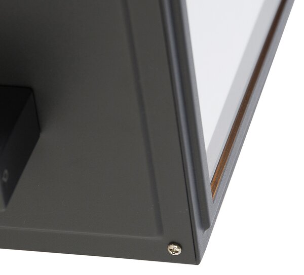 Lampada da parete intelligente grigia incl. Smart G95 - Sutton Up
