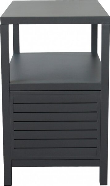 VivaGarden Armadietto da Esterno / Balcone in Metallo 2 ante Dimensioni 90x55x90 cm colore Antracite