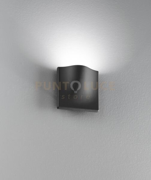 Collina applique led 7w 420lm 3000k alluminio colore grafite diffus