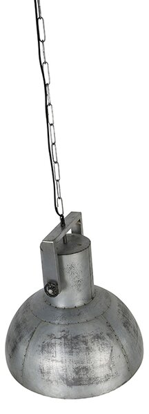 Lampada a sospensione industriale grigia 40 cm - Samia Sabo