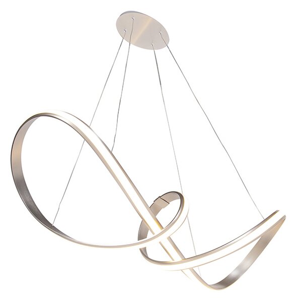 Lampada a sospensione di design in acciaio dimmerabile con LED - Viola Due
