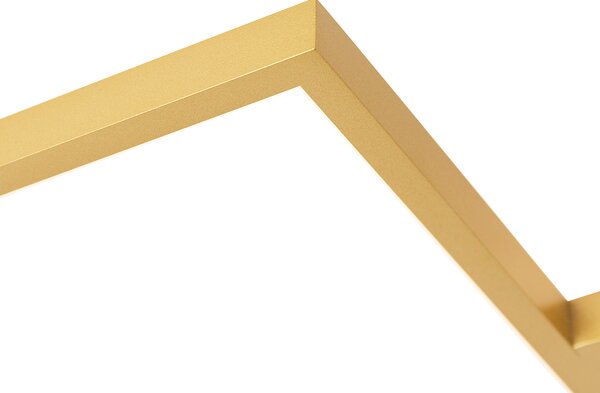 Plafoniera oro con LED dimmerabile a 3 livelli 5 luci - Lejo