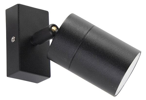 Applique da esterno smart nera IP44 incl. WiFi GU10 - Solo
