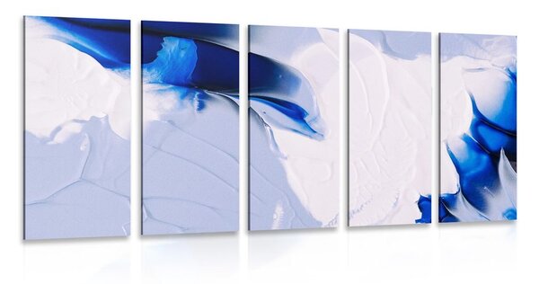 Quadri 5 pezzi – Dipinto artistico a tre colori