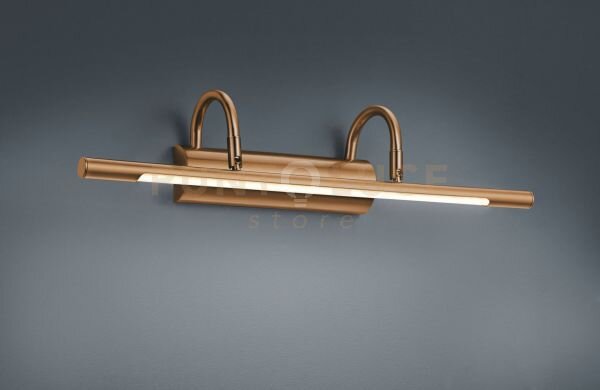 Cuadro applique led 8 w 900 lm 3.000 k per quadri ottone invecchiat