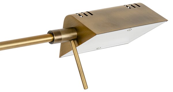 Lampada da terra di design in bronzo con LED e dimmer touch - Notia