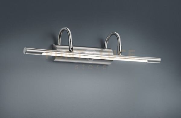 Cuadro applique led 8 w 900 lm 3.000 k per quadri nickel opaco. cm 