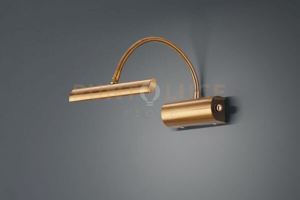 Curtis applique led 4w 430 lm, 3.000 k flessibile cm18 max 35 otton