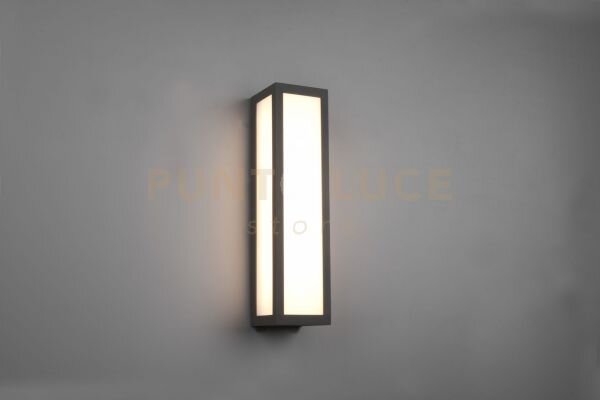 Fuerte applique led 10,5w 1300lm, 3000k da esterno rettangolare in 