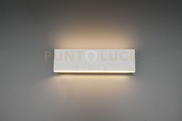 Concha applique led 6w · 2x 600lm, 3000k bi-emissione metallo color