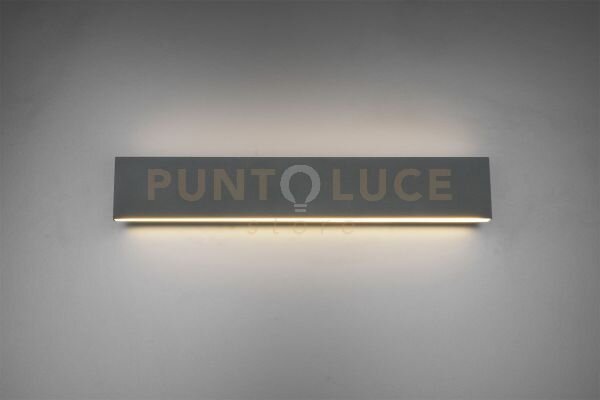 Concha applique led 9w · 2x 1000lm, 3000k bi-emissione metallo colo