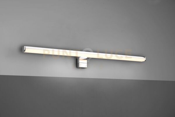 Lino h2o applique led 11w 1350lm, 3000k cromo anche con possibilita