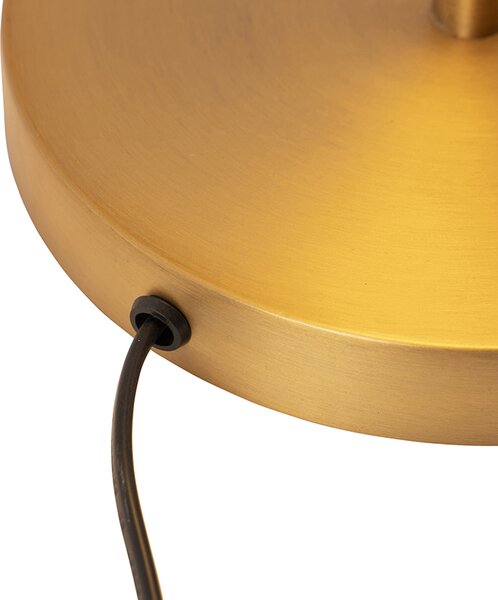 Lampada da tavolo moderna bronzo con LED - Disco