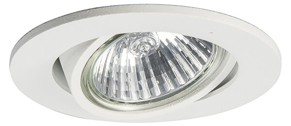 Set di 6 faretti incassati bianchi orientabili - Cisco