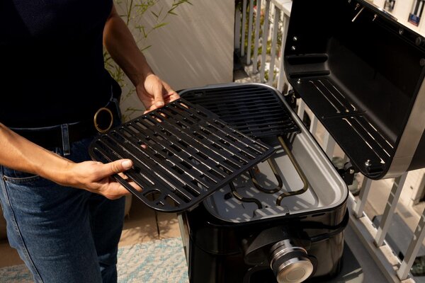 Campingaz Barbecue da Tavolo Portatile Potenza 2,2 kW Ghisa Attitude 2Go Electric - 2177560