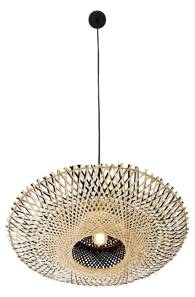 Lampada a sospensione orientale in bambù 50 cm - Rina