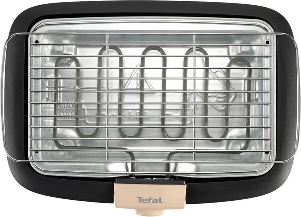 Tefal Barbecue Elettrico da Giardino da Tavolo Portatile BBQ da Esterno con Termostato Potenza 2300 Watt - BG0C814