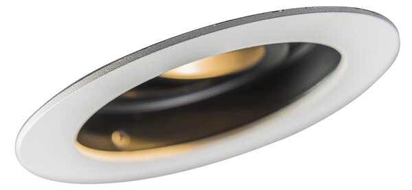 Faretto da incasso smart bianco con acciaio con Wifi GU10 - Rondoo