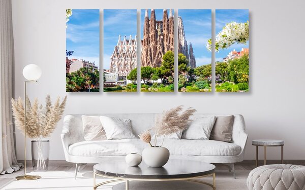 Quadri 5 pezzi – Cattedrale di Barcellona